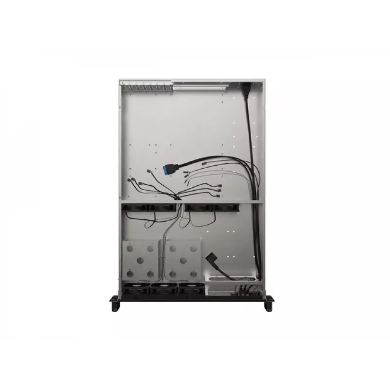Serverio korpusas Lanberg SC01-6502-12B 2U juodas 7 ventiliatoriai
