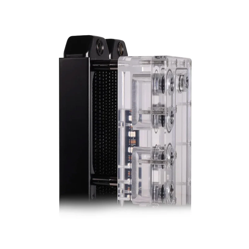 Montavimo rinkinys Alphacool 15725 juodas, nerūdijantis plienas, 25 mm, 10 g