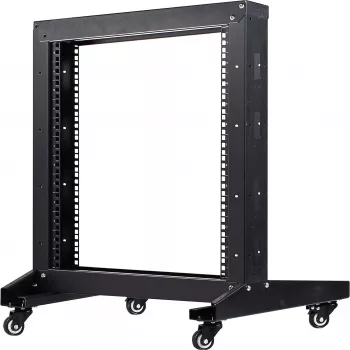 Laisvai pastatomas stovas Inter-Tech SRA-6612 12U juodas 300 kg talpa