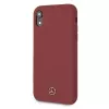 Mercedes-Benz Hard Cover Silicone for Apple iPhone XR Raudona MEHCI61SILRE
