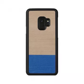 Man and wood telefono dėklas Samsung Galaxy S9 — dove Juoda, apsauginis kietas galinis dangtelis