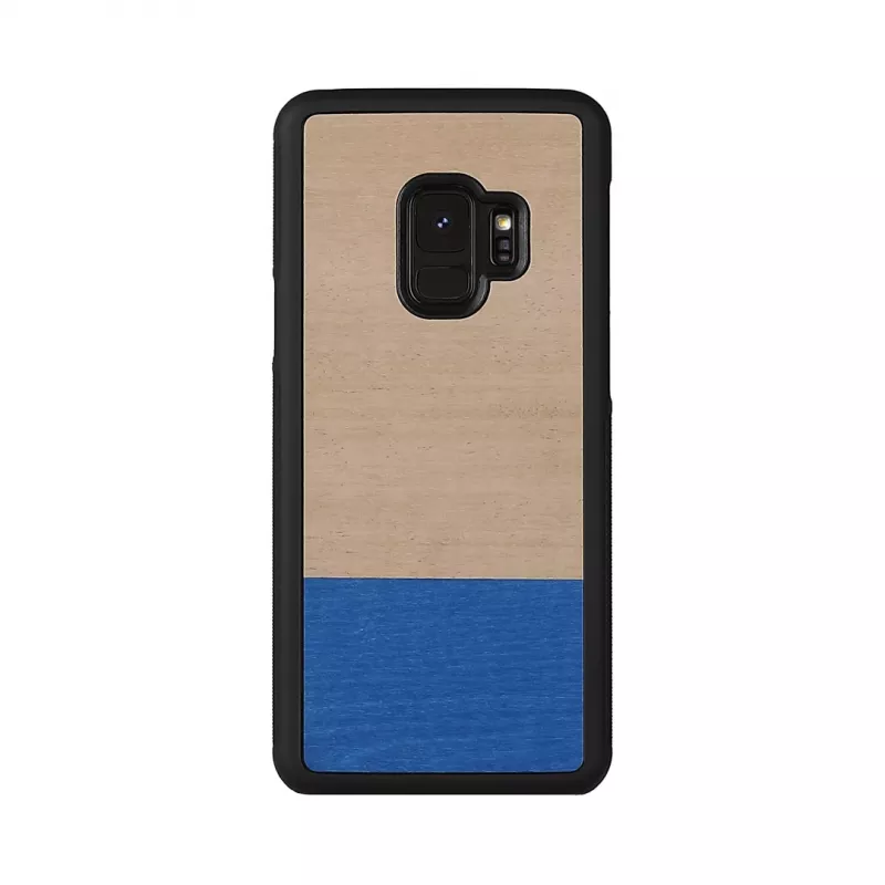 Man and wood telefono dėklas Samsung Galaxy S9 — dove Juoda, apsauginis kietas galinis dangtelis