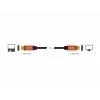 HDMI laidas DeLOCK 85729 2 m HDMI Type A Standard juodas auksinis