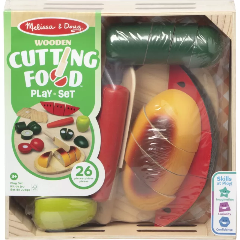 Melissa & Doug Cutting Fun Set Play Kitchen