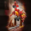 Sukonstruojamas LEGO Fawkes'as – Dumbledore Fenikso modelis 76448, 299 detalės, 160 mm aukštis, amžius 8+