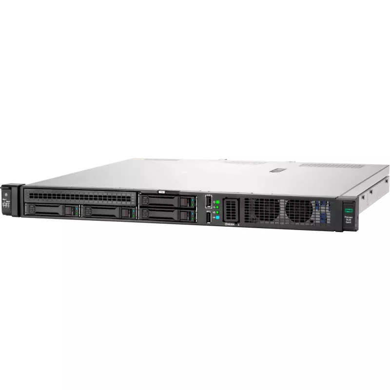 ProLiant DL20 Gen11 Performance - Serveris - Montuojamas stove - 1U - 1 maršrutų - 1 x Xeon E-2434 - 3,4 GHz - RAM