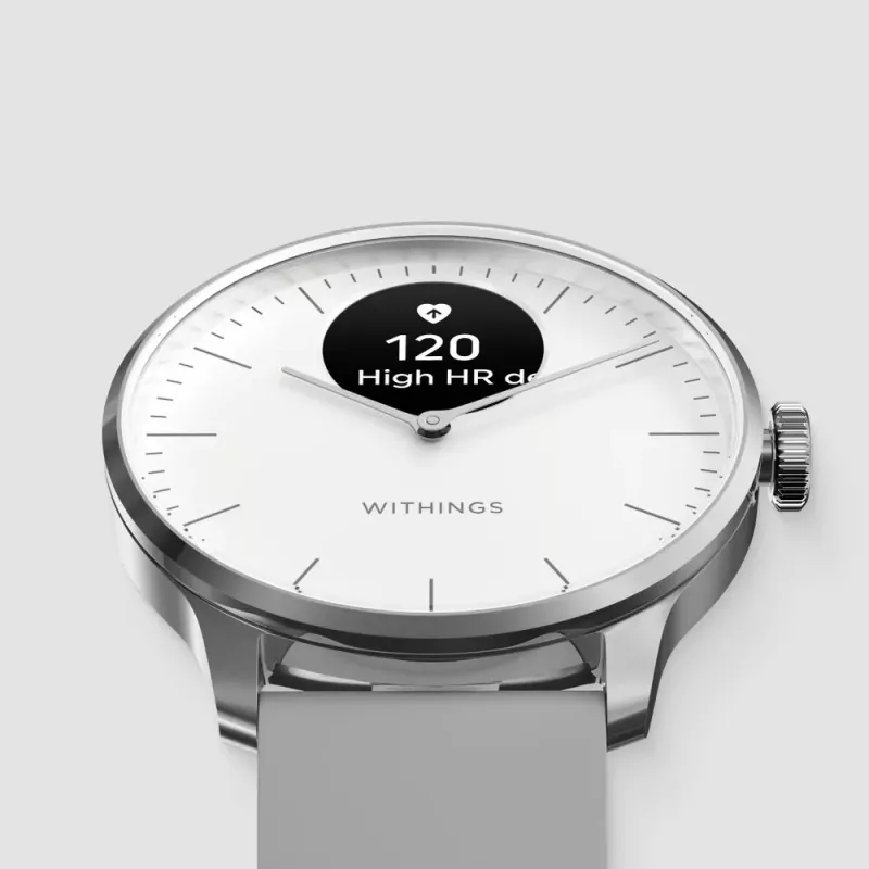 Withings ScanWatch Light OLED 37 mm Hibridinis Auksinis