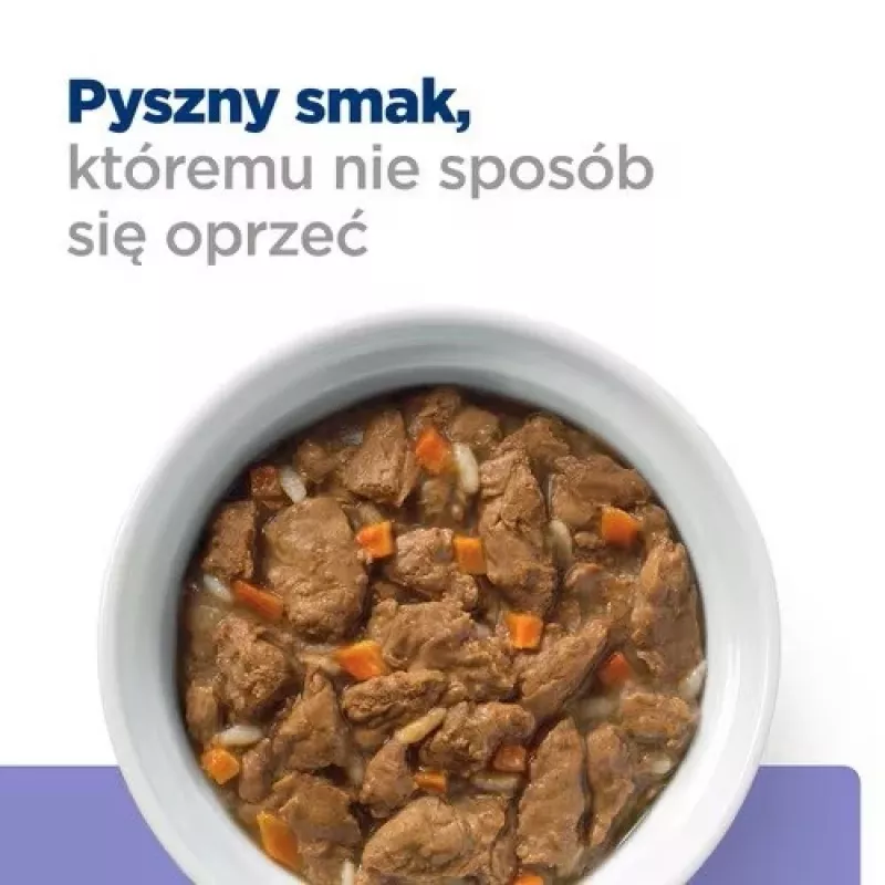 HILL'S Prescription Diet i/d Low Fat Stew su vištiena ir daržovėmis – šlapias šunų maistas – 354 g