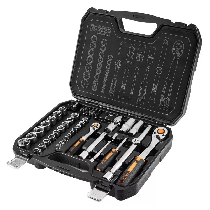NEO tools 10-054 galvučių ir terkšlių rinkinys