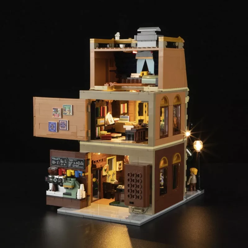 Lumibricks Buch-Café, konstrukcinis žaislas
