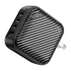 INVZI GanHub 3x USB-C + USB sieninis įkroviklis, 100W, EU/UK/AU/US (juodas)