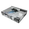 SidabrinėStone MILO ML03 - Stalinis - Mikro-ATX - be maitinimo bloko (ATX / PS/2) - Juoda - USB/Audio (SST-ML03B-R)