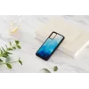 Apsauginis telefono dėklas iKins Samsung Galaxy S20 – mėlyno ežero juoda apdaila