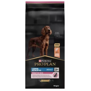 PURINA Sensitive Skin Large Athletic Adult Salmon - sausas šunų pašaras - 14 kg