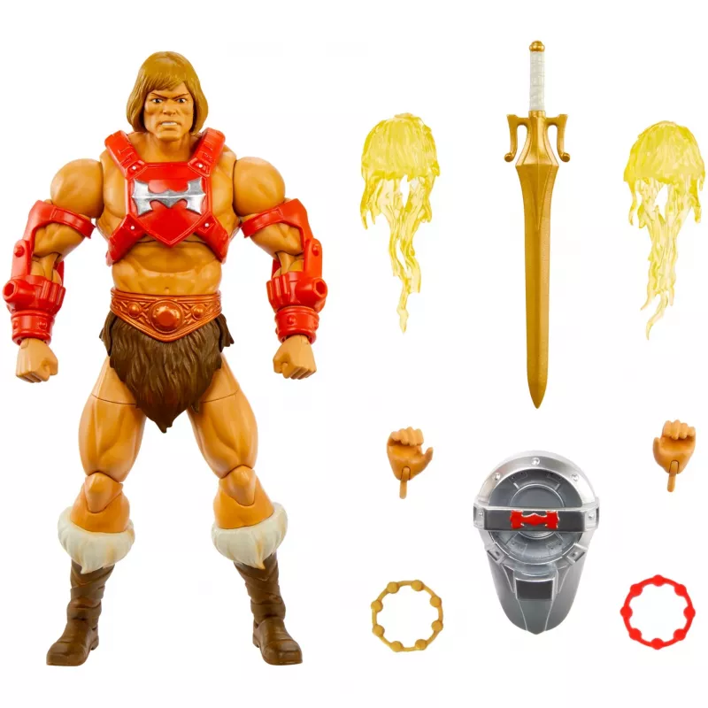 Masters of the Universe Masterverse nauja Eternity Thunder Punch He-Man, žaidimų figūrėlė