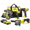 4 „Fatmax SFMCK469M2“ įrankių rinkinys iš STANLEY