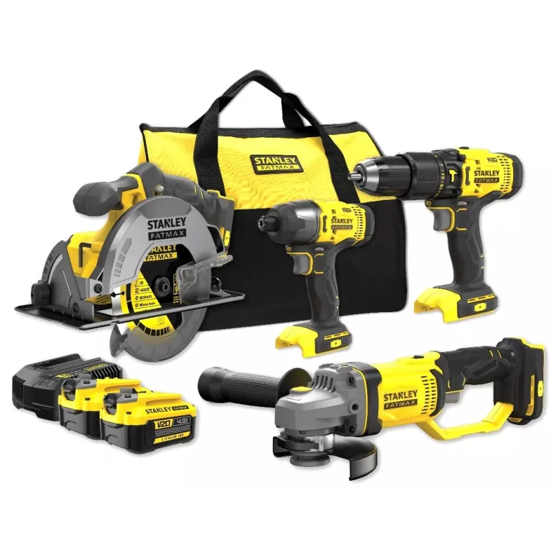 4 „Fatmax SFMCK469M2“ įrankių rinkinys iš STANLEY