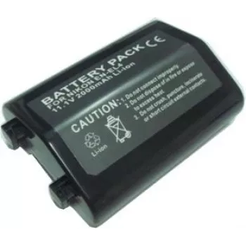 Rechargeable Camera baterija extra digital EN-EL4 high capacity for Nikon digital cameras