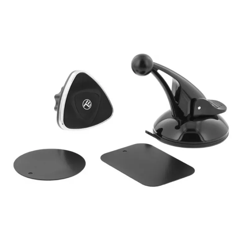 Automobilinio telefono laikiklis Tellur Magnetic Window and Dashboard Mount, juodas — magnetinis laikiklis išmaniesiems telefonams