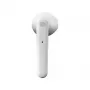 Headset URBANISTA Stockholm — Belaidės Bluetooth į ausis įdedamos ausinės skambučiams ir muzikai, 10 m veikimo nuotolis, Baltos