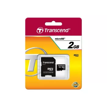 „Flash“ kortelė Transcend 2 GB MicroSD TS2GUSD
