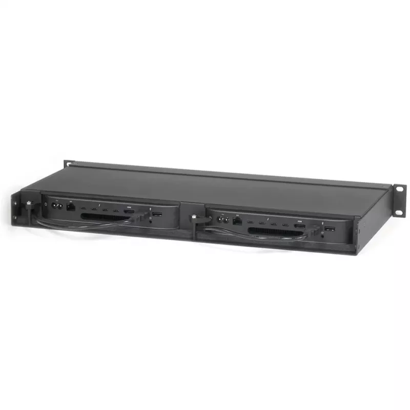 Sonnet RackMac mini 1U tvirtinimo rinkinys, juodas