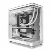 NZXT H6 Flow vidutinio dydžio korpusas – baltas