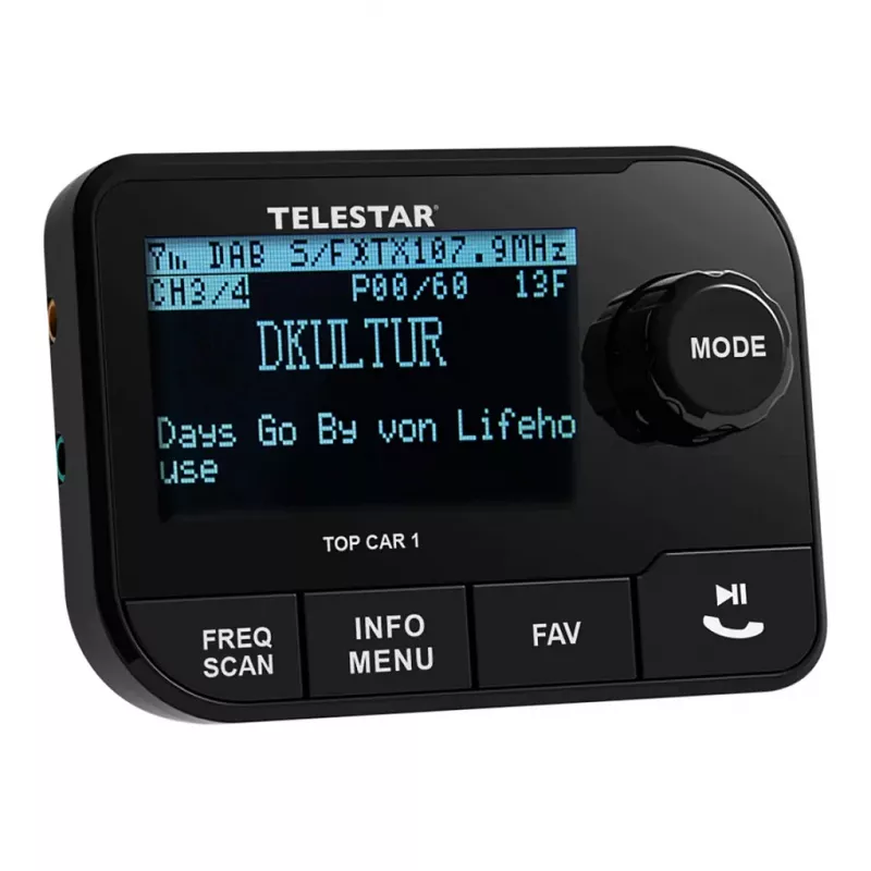 TELESTAR TOP CAR 1 DAB+Radijo automobilinis adapteris