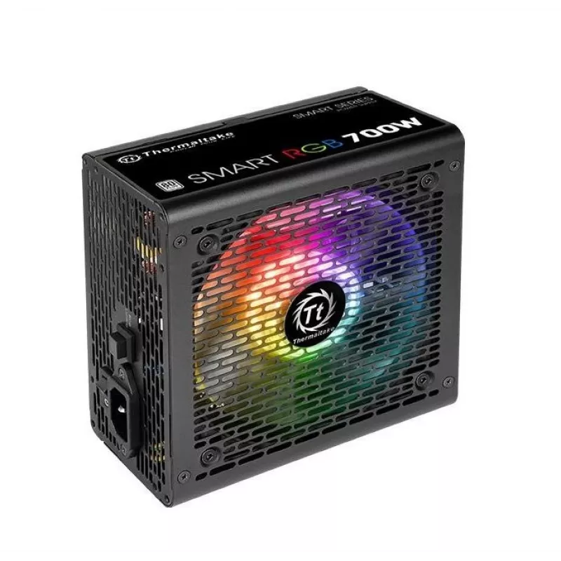 Maitinimo blokas Smart 700W RGB, 80PLUS, 230V EU, 2xPEG, 120mm, vienos šakos