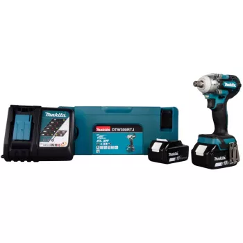 Smūginis suktuvas Makita DTW300RTJ 3200 aps./min, 18V, 2 baterijos