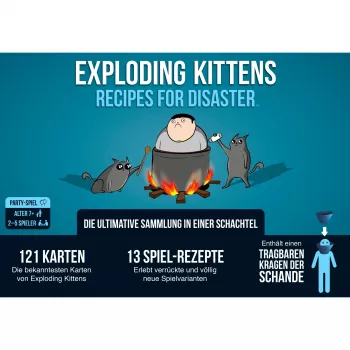 Exploding Kittens - Recipes for Disaster, kortų žaidimas