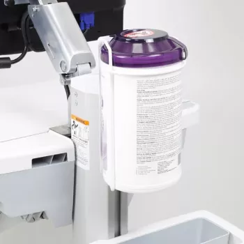 Ergotron šluosčių laikiklis vežimėliui - baltas