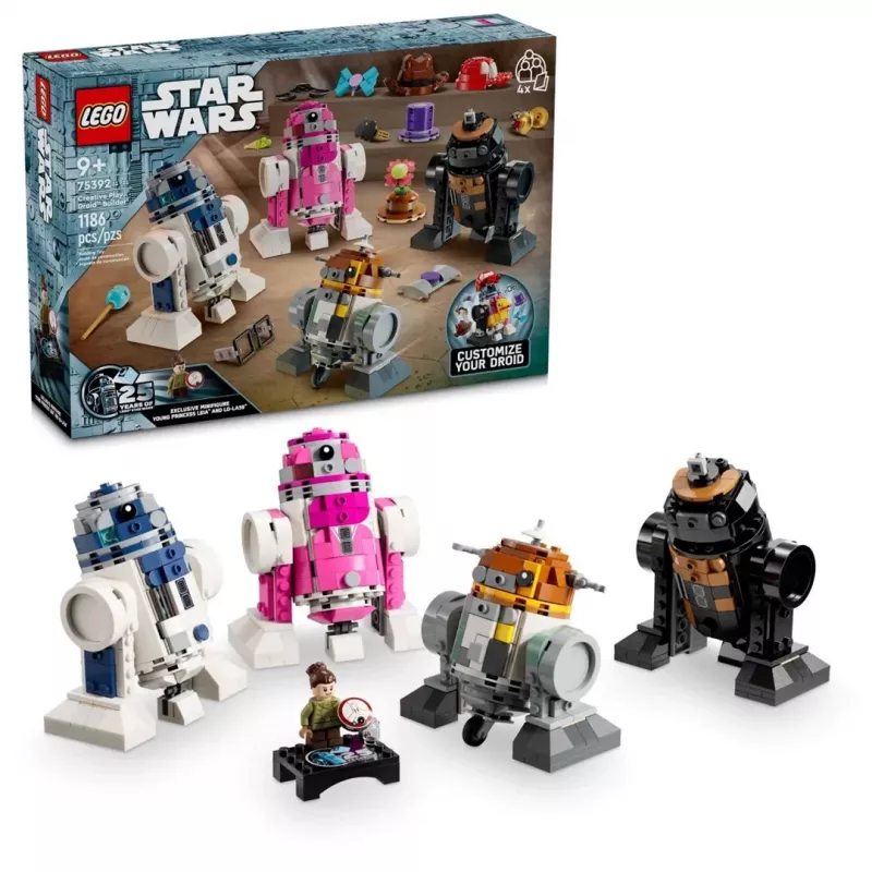 LEGO STAR WARS 75392 Kūrybinis droidų konstravimo rinkinys