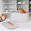 Breadbox Maestro MR-1675-BEIGE smėlio spalvos duonos laikymo dėžutė