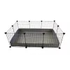 C&C Modulinis narvas 3x2 110x75 cm jūrų kiaulytėms, ežiams, sidabro pilkumo