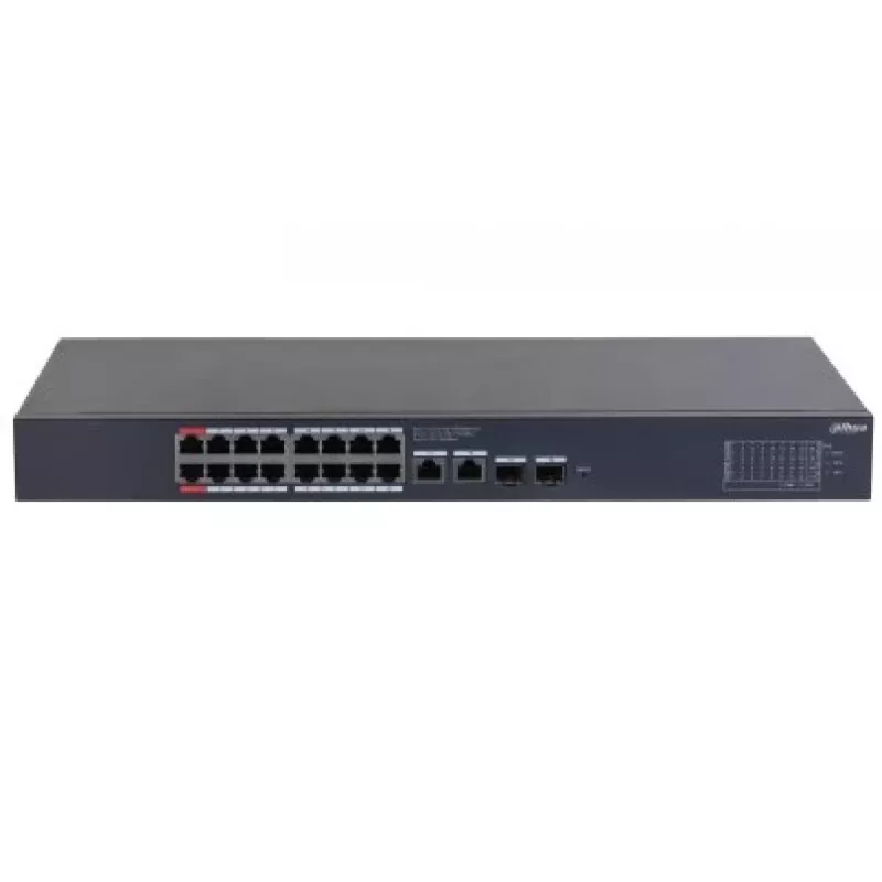 Dahua Technology CS4220-16GT-135 tinklo komutatorius Valdomas L2 Gigabit Ethernet (10/100/1000) Power over Ethernet (PoE) Juodas