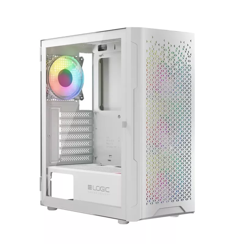 Logic ARAMIS ARGB MINIDI USB 3.0 korpusas, baltas