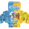 Vaikų kūrybos rinkinys TUBAN Tuban SET FLUFFY SAND – mėlynas ir geltonas, 2 × 70 g, amžius 3+