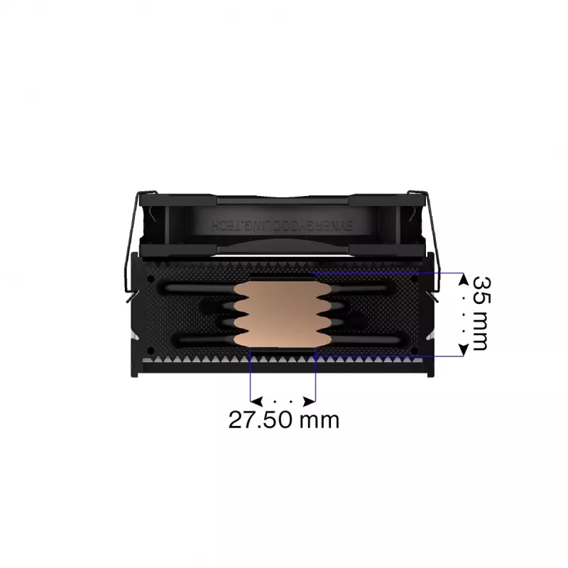 Endorfa Fera 5 Juoda ARGB CPU aušintuvas