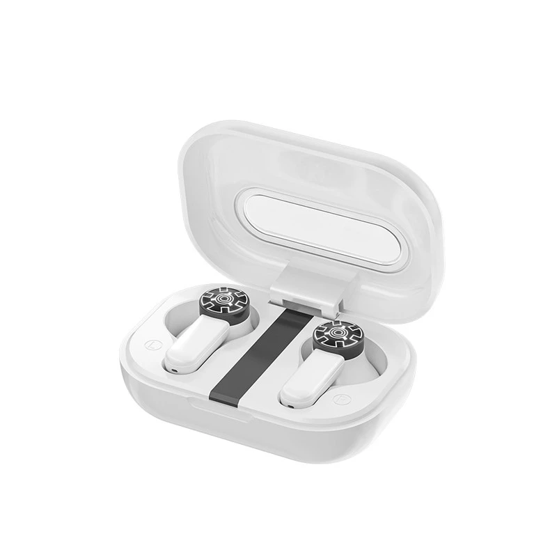 Belaidės ausinės WEKOME modelis WK-VA06 Bluetooth V5.2 TWS Baltos, tikros belaidės ausinės