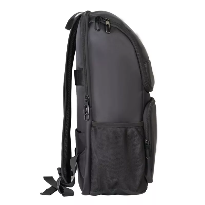 Kuprinė Vention KROB0 19 L kompaktiška kuprinė, PU, nešiojamam kompiuteriui iki 15,6 col., 450×280×150 mm, juoda