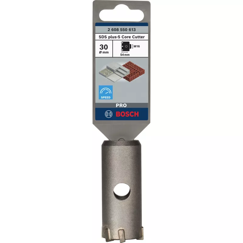 Bosch SDS plus-9 CoreCutters rinkinys, vienas, gręžtuvas, metalas, 80 g, 1 vnt., 1 vnt.