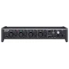 Garso sąsaja Tascam US-4X4HR – 4x XLR combo, 4 analoginiai išėjimai, 56 dB mikrofono priešstiprintuvis, 192 kHz, USB 2.0, stalinė, juoda