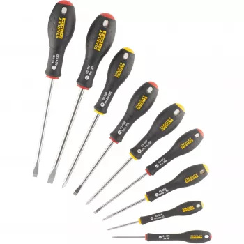 Rankinis atsuktuvų rinkinys STANLEY FATMAX FMHT65439-0 — tiesūs atsuktuvai, įvairių dydžių