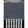 Reguliuojamas žeminamasis stabilizatorius Texas Instruments LM2678S-ADJ, įėjimas 8–40 V, išėjimas 1,2–37 V, korpusas TO-263-7