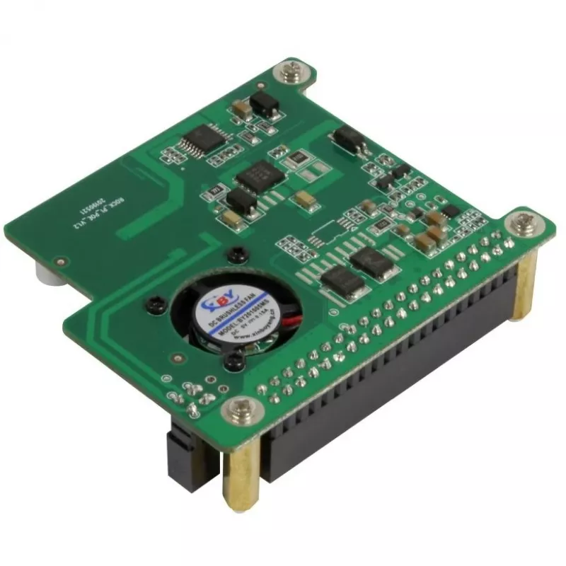 ALLNET Radxa Rock 3A 802.3at PoE Hat — maitinimo per Ethernet priedas