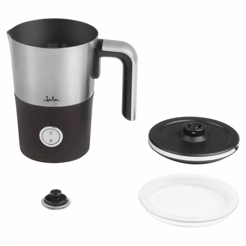 Automatinis pieno putotuvas JATA JECL1900 juodas nerūdijantis plienas 150ml 550W