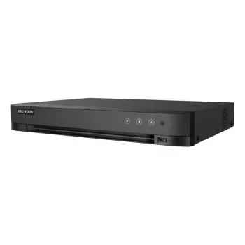 DVR Hikvision Pro Series 4-ch 1080p H.265 AcuSense Juoda