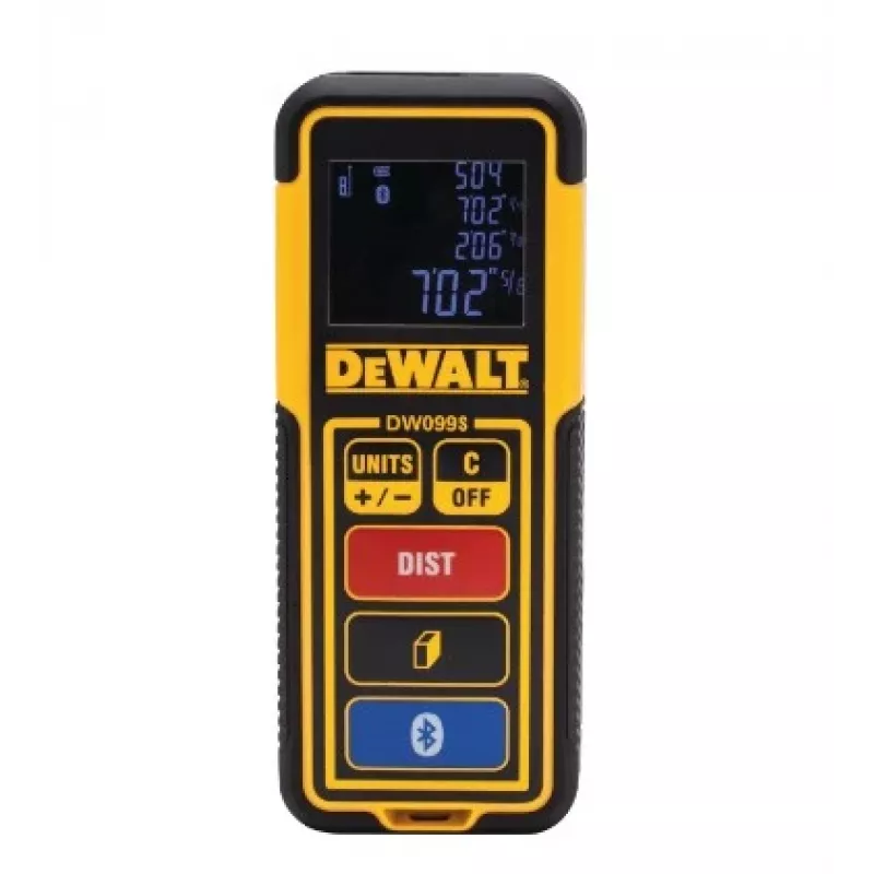 Linijinis lygmuo DeWALT DW099S 30 m horizontalus spindulys maitinamas AAA baterijomis