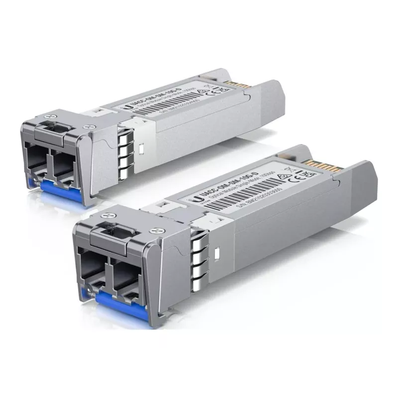 SFP+ šviesolaidinis siųstuvas-imtuvas Ubiquiti UACC-OM-SM-10G-D-2 10 Gbps 1310 nm LC vienmodis 10 km (2 vnt.)